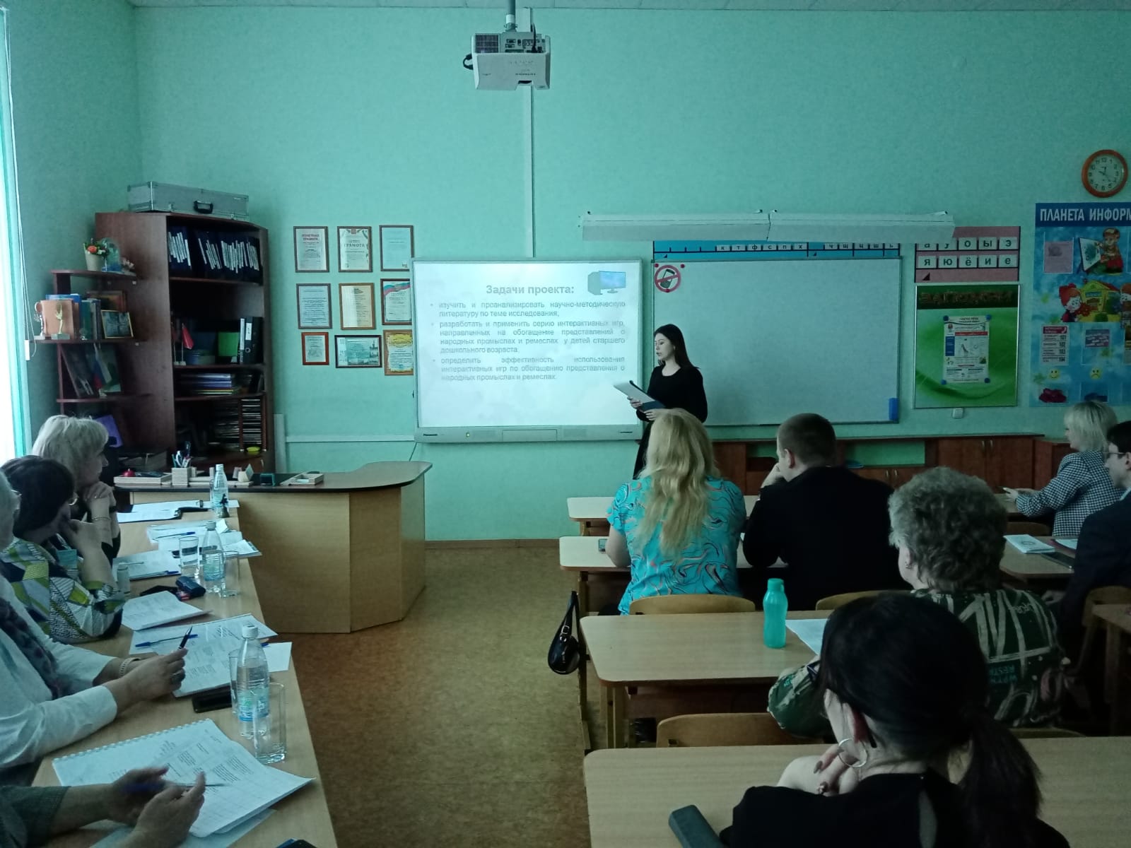 Преподаватели и студенты кафедры ИМОиМ на конференции педагогических работников г. Пенза